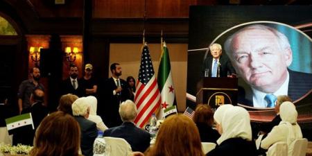 منظمة ‏Global Justice‏ ‏تكرم في دمشق سفير الولايات المتحدة الأمريكية ‏لشؤون جرائم الحرب ستيفن راب ‏ - اخبارك الان