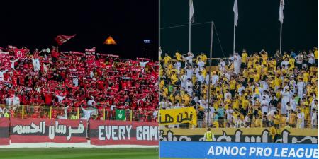 أحداث شغب مباراة الوصل وشباب الأهلي على طاولة لجنة الانضباط باتحاد الكرة - اخبارك الان