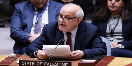 مندوب فلسطين لدى الأمم المتحدة يبعث برسائل متطابقة لأمميين بشأن العدوان الإسرائيلي على غزة - اخبارك الان