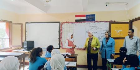 مدير تعليم القاهرة تتابع انتظام العملية التعليمية بمدارس عابدين - اخبارك الان