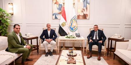 مبارك :يبحث مع احد المستثمرين الايطاليين عدد من المشروعات البيئية - اخبارك الان