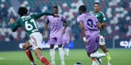 الخلود يحقق فوزا على الاتفاق بهدف في دوري روشن - اخبارك الان
