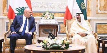 أخبار الرياضة - أمير الكويت والرئيس اللبناني يعقدان جلسة مباحثات رسمية تجمع العلاقات بين البلدين - اخبارك الان