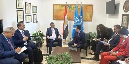 وزير الزراعة يلتقي مدير عام "فاو" لبحث تعزيز التعاون المشترك - اخبارك الان