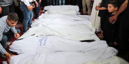 وزارة الصحة الفلسطينية في غزة: الأكفان رصيدها صفر - اخبارك الان