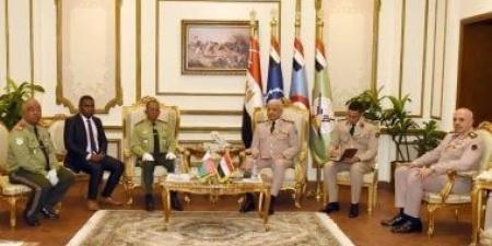 الفريق أول عبد المجيد صقر يلتقى وزير الدفاع بدولة مدغشقر - اخبارك الان