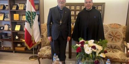رئيس الهيئة العامة للسينودس الإنجيلي زار المعهد الفني الأنطوني في الدكوانة والتقى الاب بوعبود - اخبارك الان
