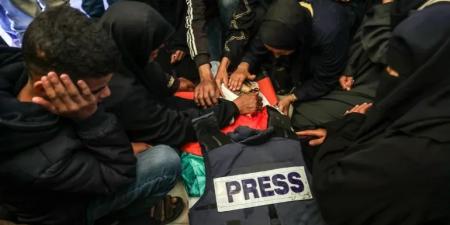 استشهاد 5 صحفيين في قصف الاحتلال المتواصل على غزة - اخبارك الان