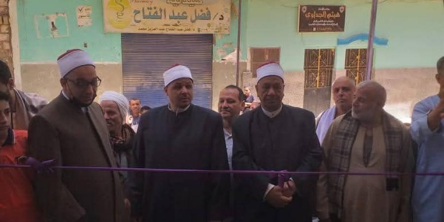 افتتاح مسجدي كامل عطية بجبل الطير والرحمة ببني عبيد  - اخبارك الان