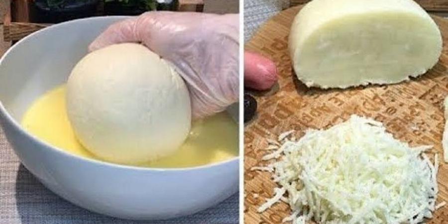 بخطوات بسيطة .. طريقة تحضير جبن الموزاريلا الطازج في المنزل - اخبارك الان