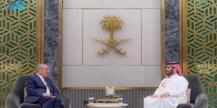 بن سلمان والشيخ يبحثان تعزيز العمل المشترك لدعم القضية الفلسطينية - اخبارك الان