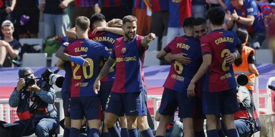 برشلونة يحسم الكلاسيكو بفوزه على ريال مدريد ويقترب من لقب الدوري الإسباني - اخبارك الان