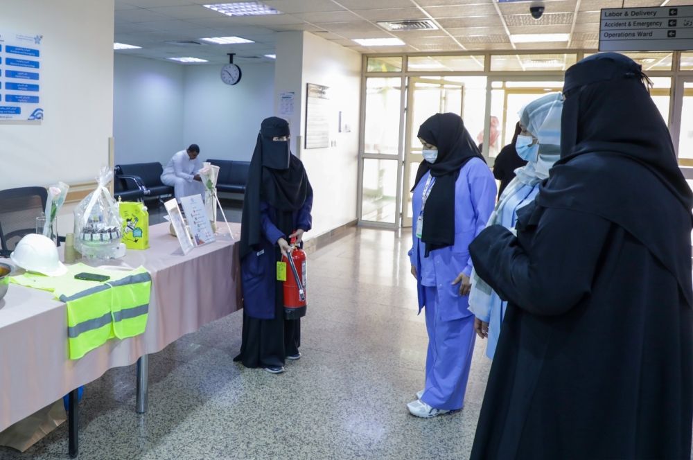 تدريب وتوعية.. مستشفى النعيرية يحتفي باليوم العالمي للصحة المهنية - اليوم