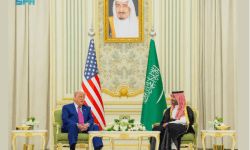 سمو ولي العهد والرئيس الأمريكي يرأسان أعمال القمة السعودية الأمريكية