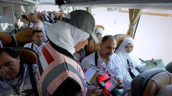 استقبال مهيب لحجاج القرعة في المدينة المنورة (15) استقبال مهيب لحجاج القرعة في المدينة المنورة (15)