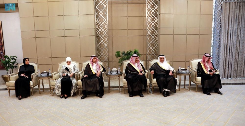 رئيس مجلس الشورى يلتقي رئيس مجلس الوزراء المصري - واس
