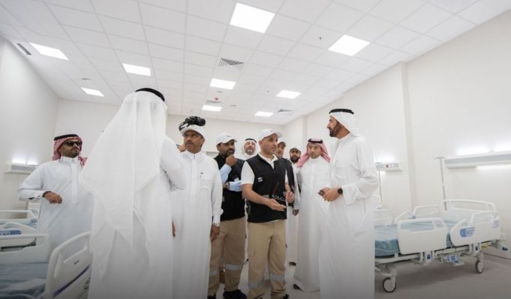 الربيعة يتفقد جاهزية المشاعر المقدسة لاستقبال ضيوف الرحمن - إكس وزارة الحج