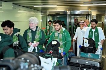 استقبال حافل لمنتخب المملكة بعد نتائجه المبهرة في