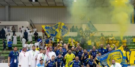 طائرة النصر تفوز على الاتحاد بعد مباراة ماراثونية - اخبارك الان