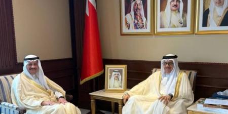 السفير السديري يبحث مع وزير خارجية البحرين الموضوعات المشتركة - اخبارك الان
