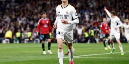 أخبار الرياضة - ريال مدريد، عاجل .. تشكيل الملكي أمام سيلتا فيجو في الدوري الأسباني - اخبارك الان