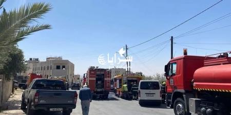 شاهد عيان يروي تفاصيل مؤلمة لحريق أبو علندا الذي راح ضحيته 4 أشقاء - اخبارك الان