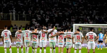 إنتهاء الشوط الأول بتقدم الزمالك بهدف على البنك الأهلى - اخبارك الان