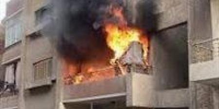 حريق بعقار في منشأة القناطر بسبب تسرب غاز.. وإصابة شاب وسيدة - اخبارك الان