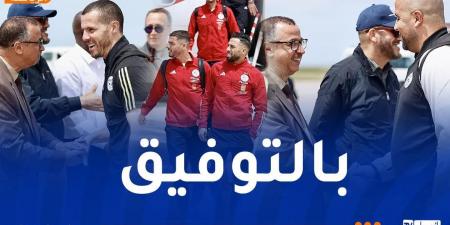 بالصور.. المنتخب المحلي يصل عنابة تحسبا لمواجهة غامبيا - اخبارك الان