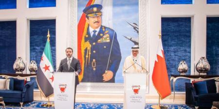 الشيباني في مؤتمر صحفي مع الزياني: زيارة الرئيس الشرع إلى البحرين لحظة فارقة وصفحة مشرقة في العلاقات الثنائية - اخبارك الان
