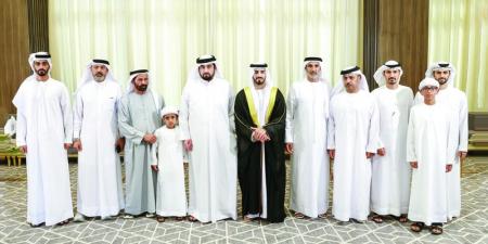 أحمد بن محمد يحضر أفراح الحميري والسويدي - اخبارك الان