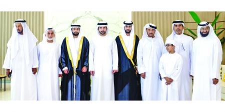 حمدان بن محمد يحضر أفراح المنصوري والمهيري - اخبارك الان