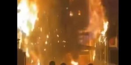 قرار عاجل من محافظ القاهرة بشأن حريق ميدان سفير بمصر الجديدة - اخبارك الان