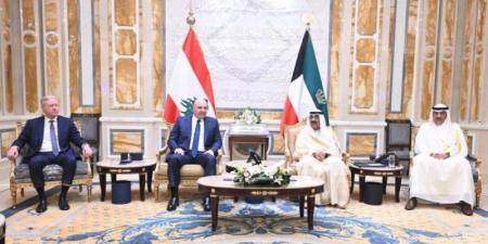 أمير الكويت والرئيس اللبناني يستعرضان المستجدات الإقليمية والدولية - اخبارك الان