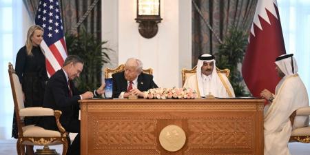 ترامب: الخطوط القطرية تطلب طائرات بوينغ بقيمة 200 مليار دولار - اخبارك الان