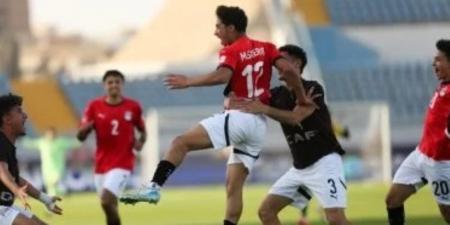 بعد 60 دقيقة .. استمرار التعادل السلبى بين مصر والمغرب بأمم أفريقيا للشباب - اخبارك الان