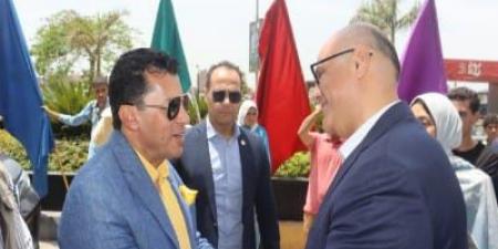 وزير الشباب والرياضة يصل القليوبية لبدء جولته التفقدية بالمحافظة - اخبارك الان