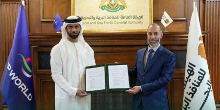 الهيئة العامة للمنافذ البرية والبحرية وموانئ دبي العالمية توقعان مذكرة تفاهم بقيمة 800 مليون دولار لتطوير ميناء طرطوس والمناطق اللوجستية في سوريا - اخبارك الان