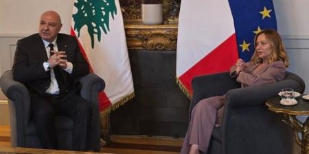 ميلوني استقبلت الرئيس عون: ملتزمون بالوقوف إلى جانب الشعب اللبناني لاسيما بهذا الظرف الحاسم - اخبارك الان