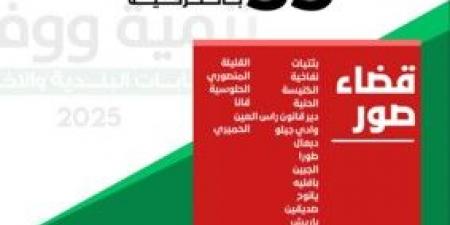 حركة امل تعلن فوز 35 بلدية فيها لوائح التنمية والوفاء بالتزكية في أقضية صور وبنت جبيل ومرجعيون حتى الساعة - اخبارك الان