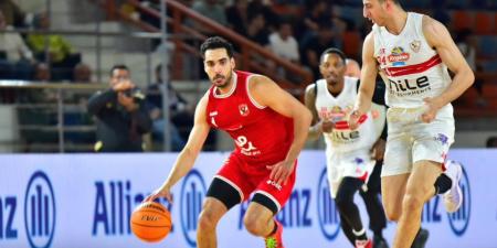 الأهلي في مواجهة نارية امام الزمالك بدوري سوبر السلة - اخبارك الان