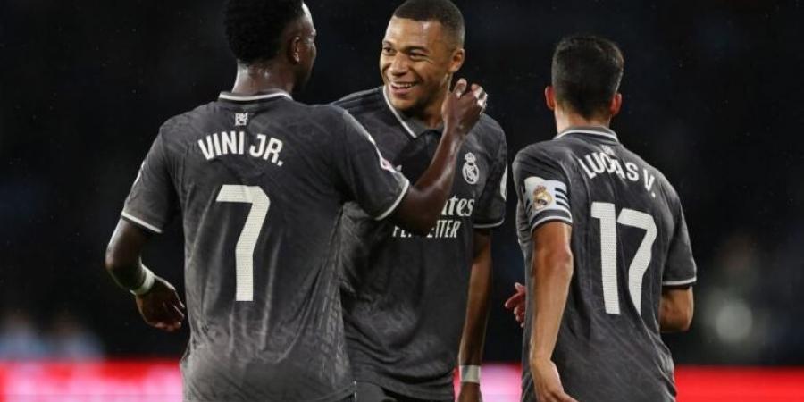 تشكيل ريال مدريد أمام سيلتا فيجو.. فينيسيوس ومبابي في الهجوم - اخبارك الان