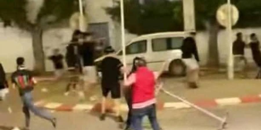 أعمال شغب وعنف عقب مباراة الوداد والجيش الملكي - اخبارك الان