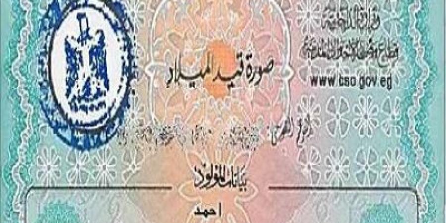 خطوات استخراج شهادة الميلاد عبر الإنترنت بسهولة - اخبارك الان