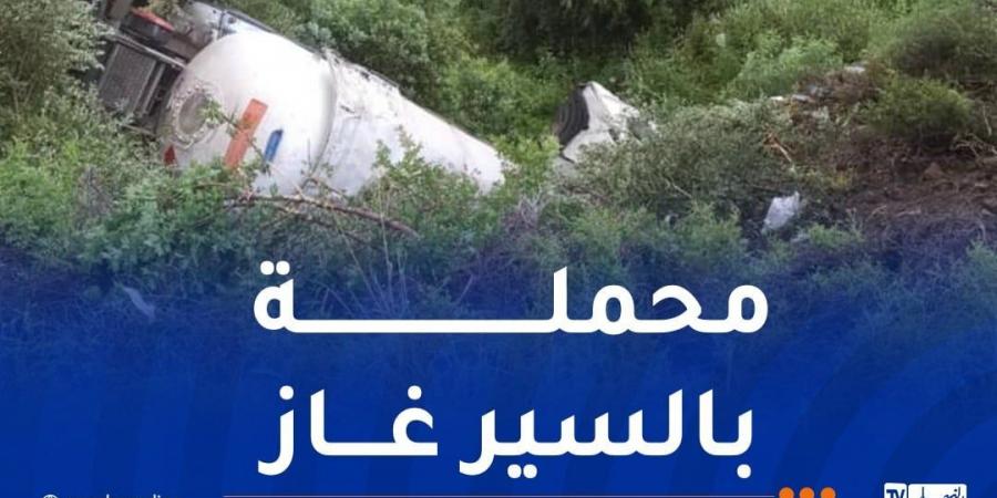 إصابة شخص إثر إنقلاب شاحنة في قالمة - اخبارك الان