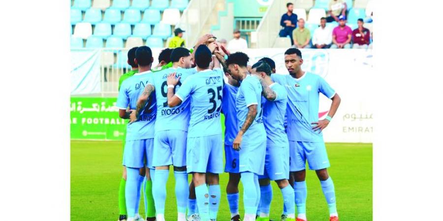 «نقطة» تفصل دبا والظفرة عن دوري المحترفين - اخبارك الان
