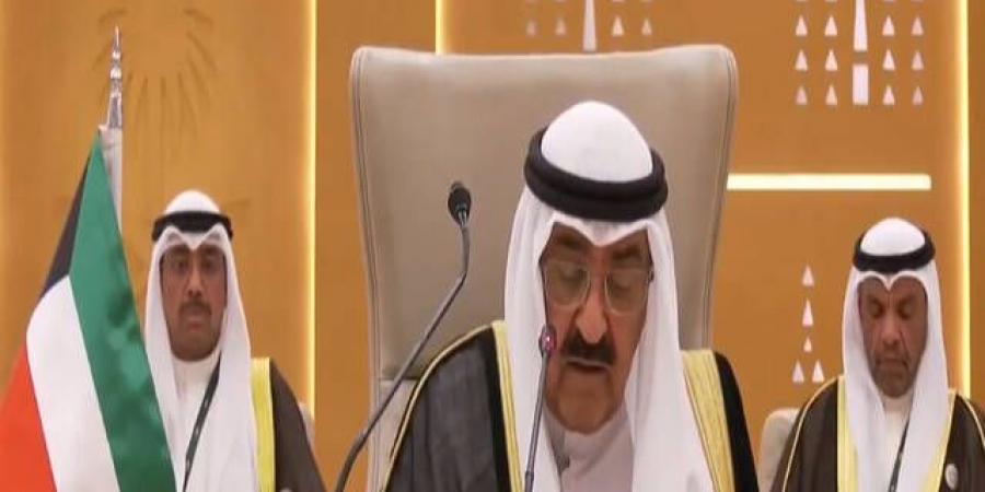 القضية الفلسطنية والشراكة الخليجية الأمريكية محور حديث أمير الكويت في قمة الرياض - اخبارك الان