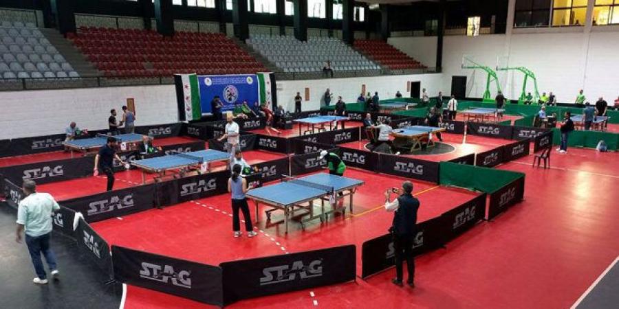 انطلاق فعاليات الدورة الدبلوماسية لتنس الطاولة في دمشق - اخبارك الان