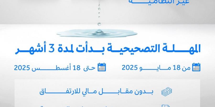 ‏إعفاء المخالفين في التعديات على المياه والصرف الصحي من الغرامات المالية والمقابل المالي - اخبارك الان