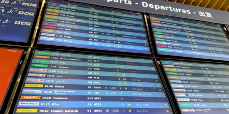 مطار باريس أورلي يستأنف عملياته الطبيعية بعد خلل أدى لإلغاء الرحلات - اخبارك الان